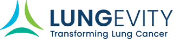 Lungevity Transforming Lung Cancer logo